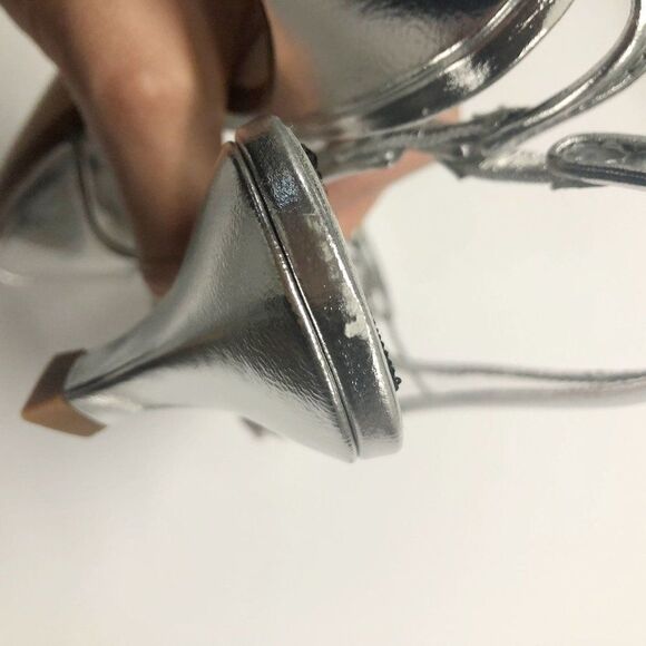 MARC JACOBS Women's Slingback Kitten-heel Pumps In Clear Size 38 - Picture 11 of 12